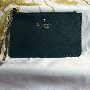 Kate Spade Dark Hunter Green Wristlet